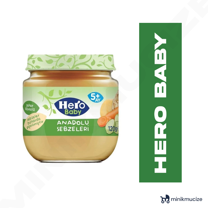 HERO BABY ANADOLU SEBZELİ KAVANOZ MAMASI - 2