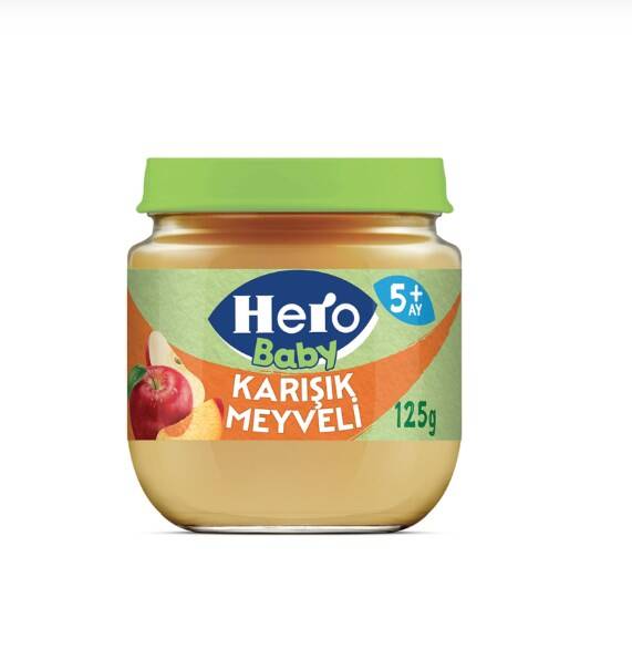 HERO BABY KRŞK. MEYVE KAVANOZ MAMASI - 1