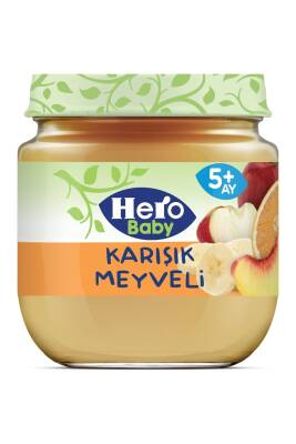 Hero Baby Karışık Meyveli 5+ Ay Kavanoz Maması 125 G - 2