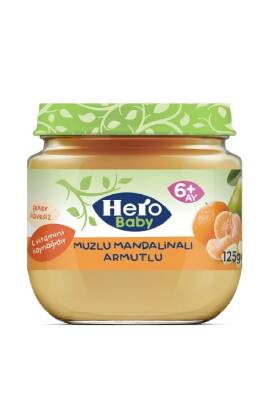 Hero Baby Mandalina-muz-armut 125 gr - 2
