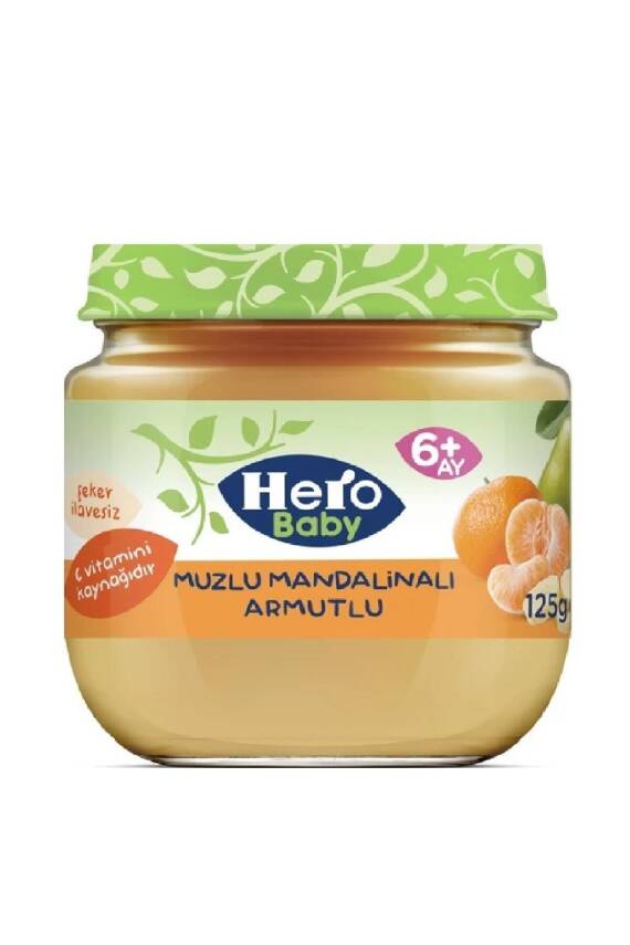 Hero Baby Mandalina-muz-armut 125 gr - 2