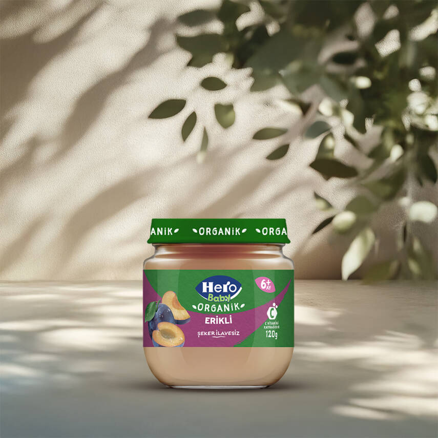Hero Baby Organik Erikli 120 gr 6+ Ay - 1