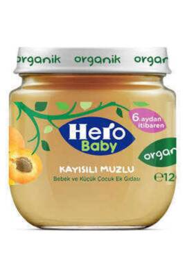 Hero Baby Organik Kayısı Muz Kavanoz Maması 120gr - 2