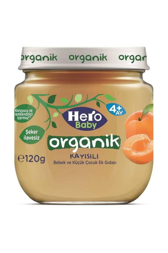 Hero Baby Organik Kayısılı 120 gr - 4