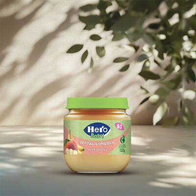 Hero Baby Şeftali Muzlu 125 Gr. - Hero Baby