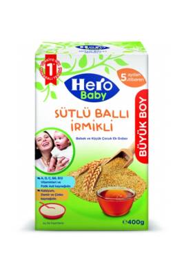 Hero Baby Sütlü Irmikli Ballı 400 gr - 2