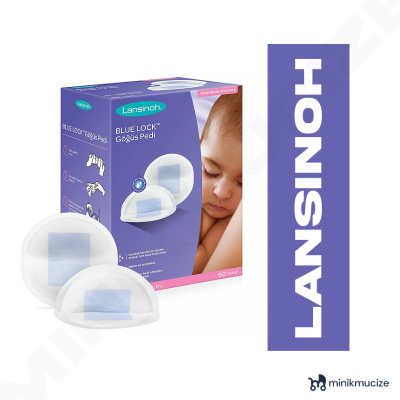 Lansinoh® Blue Lock Göğüs Pedi 60 Adet - Lansinoh