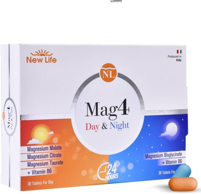 Mag 4 Day Night 30 Adet X 2 Tablet - 1