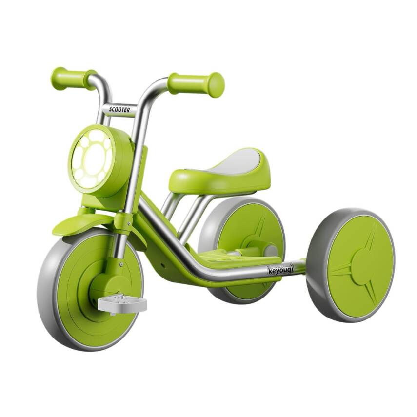 Mimu Scooter 3 Tekerlekli Yeşil - 1