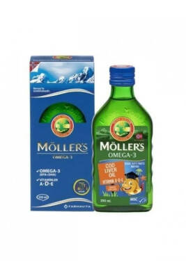 Möller's Tutti Frutti Omega 3 Balık Yağı 250 ml - Möller's