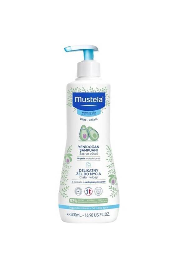 Mustela Dermo Cleansing Saç Ve Vücut Şampuan 500 Ml - 1