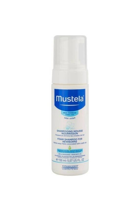 Mustela Normal Cilt Yenidoğan Köpük Şampuanı 150ml - 1