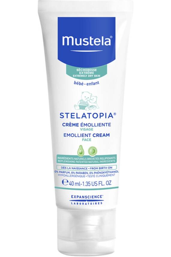 Mustela Stelatopia Emollient Face Cream Yüz Kremi 40 Ml - 1