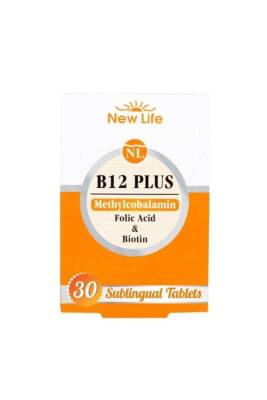 New Life B12 Plus 30 Dil Altı Tablet - New Life
