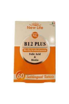 New Life Newlife B12 Plus Methylcobalamin 60 Tablet - New Life