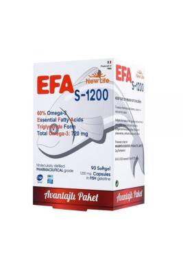 New Life Newlife Efa S 1200 Mg 90 Kapsül - New Life