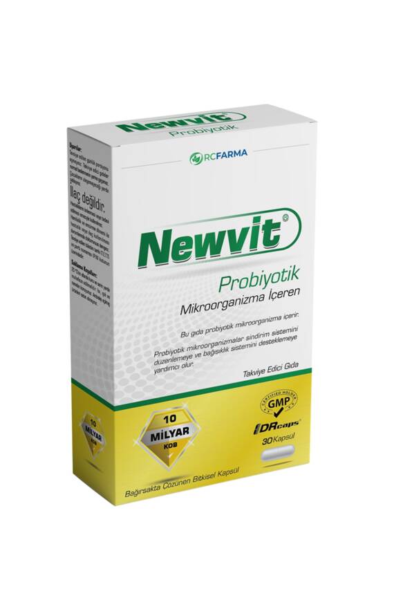 Newvit Newvıt Probiyotik 30 Kapsül - 3