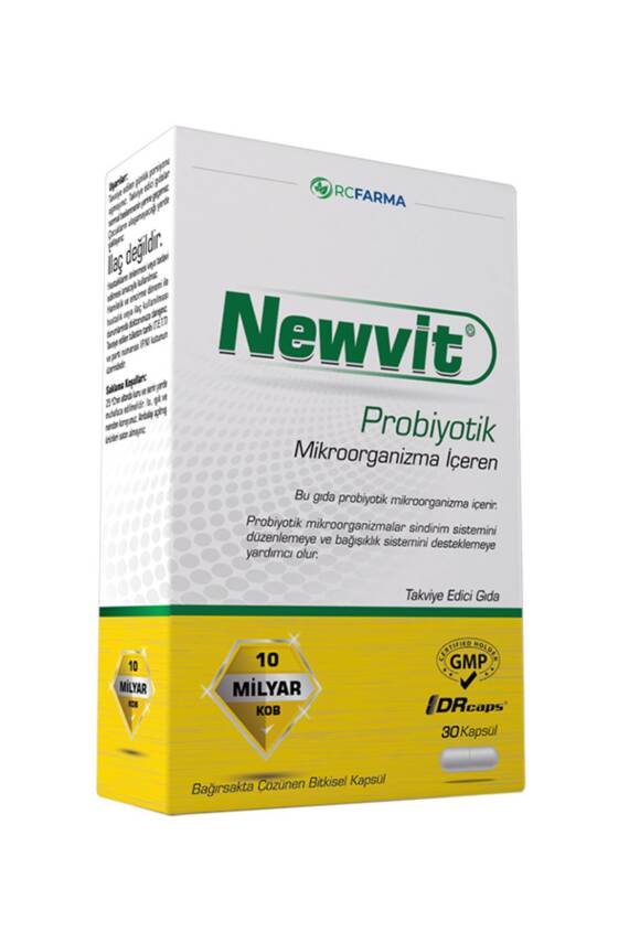Newvit Newvit Probiyotik 30 Kapsül - 1