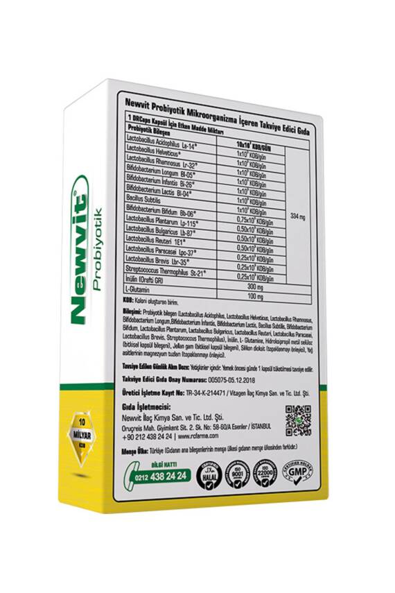 Newvit Newvit Probiyotik 30 Kapsül - 2