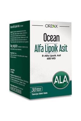 Ocean Alfa Lipoik Asit 600 Mg 30 Kapsül - Orzax