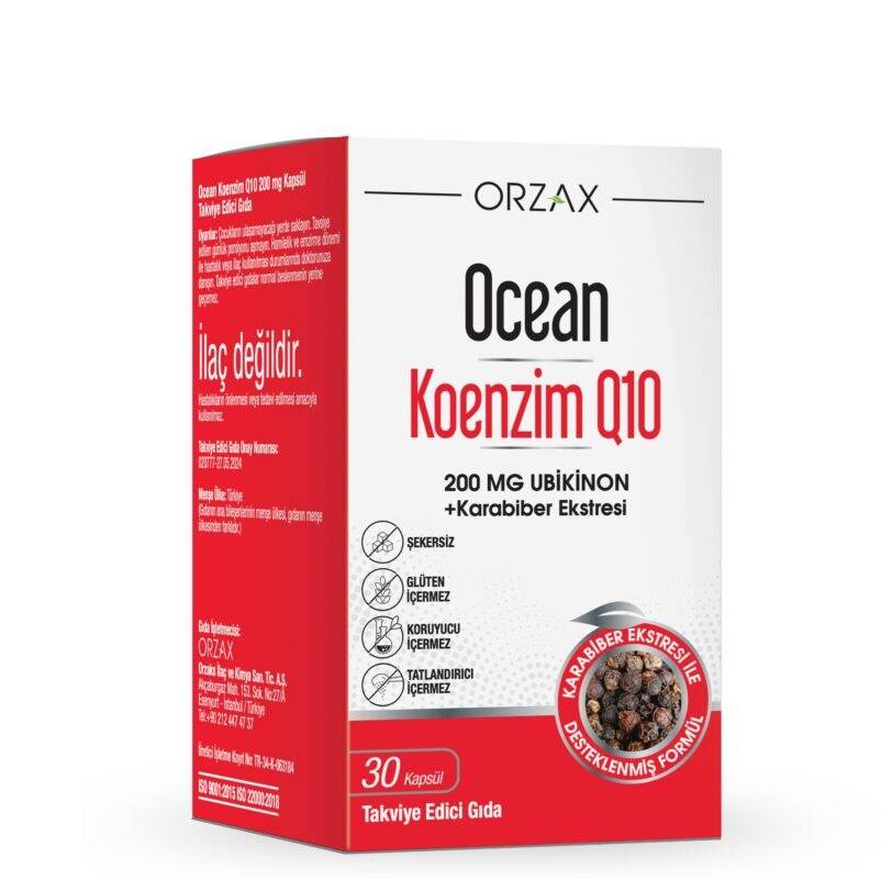 Ocean Co Q10 200 Mg 30 Kapsül - 1