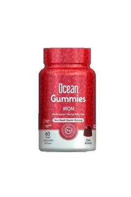 Ocean Gummies Iron 60 Jel Form - Orzax