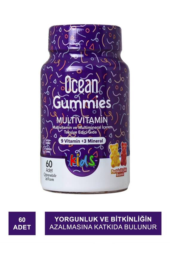 Ocean Gummies Multivitamin 60 Yumuşak Tablet - 1