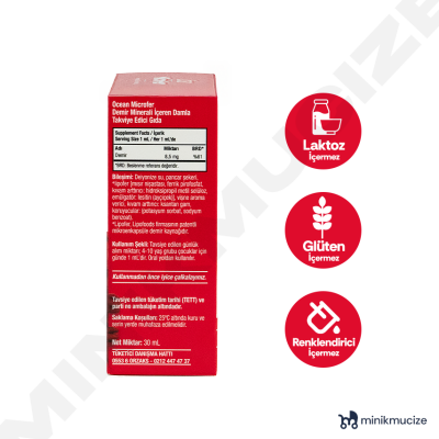 Ocean Microfer Damla 30 ml Takviye Edici Gıda - 3