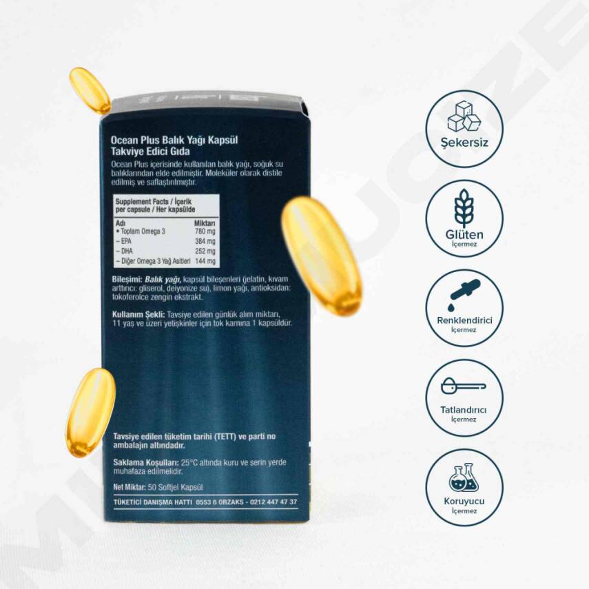 Ocean Plus 1200 Mg 50 Kapsul - 2