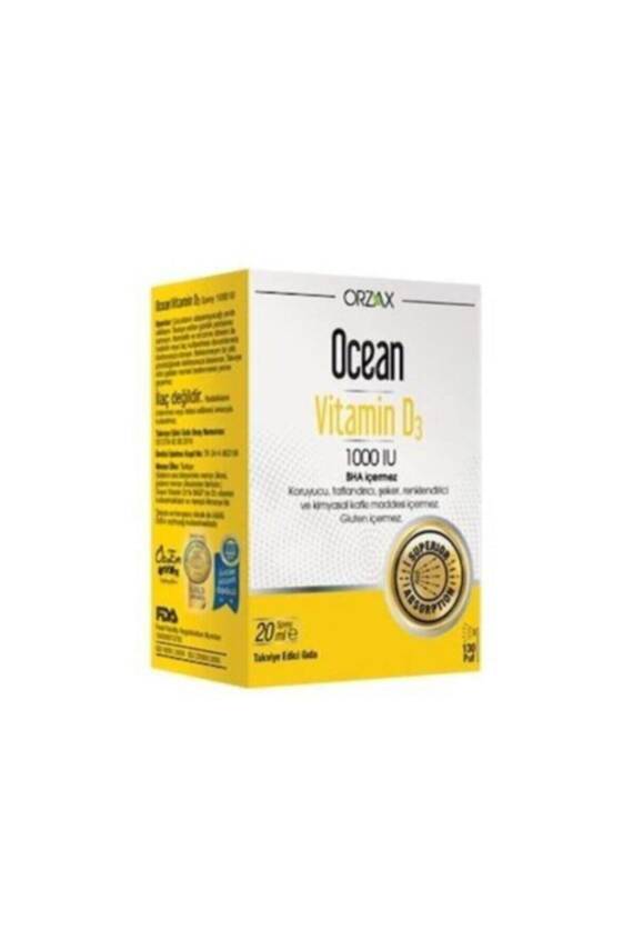 Ocean Vitamin D3 1000 IU 20 ml - 1