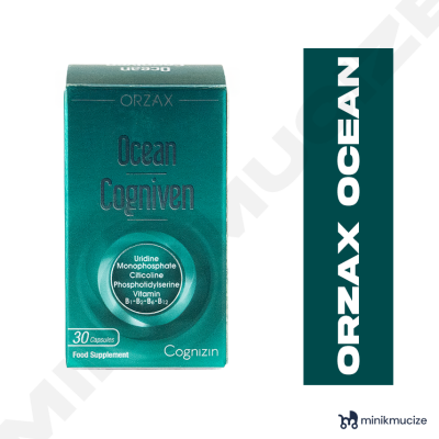 Orzax Ocean Cogniven İçeren Takviye Edici Gıda 30 Kapsül - Ocean