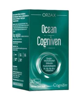 Orzax Ocean Cogniven İçeren Takviye Edici Gıda 30 Kapsül - 3