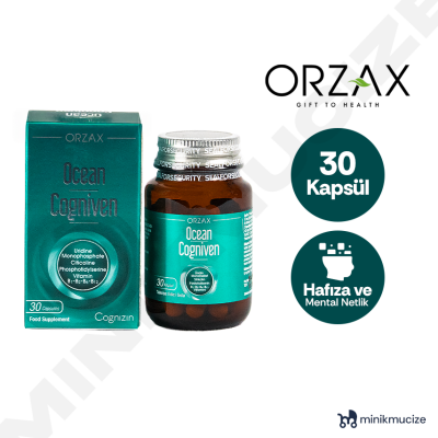 Orzax Ocean Cogniven İçeren Takviye Edici Gıda 30 Kapsül - 2