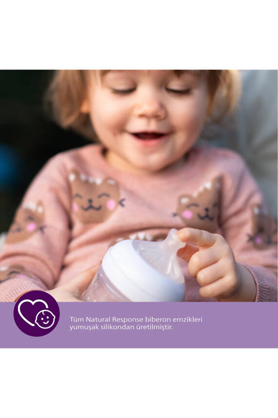 Philips Avent Doğal Tepkili Natural Response 2'li Biberon Emziği No:3 1 Ay - 1