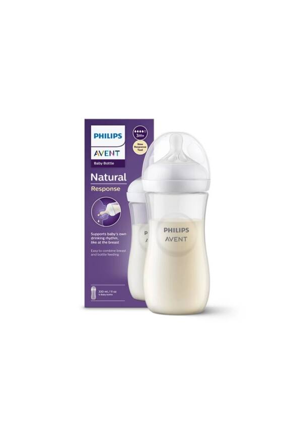Philips Avent Natural Response Pp Biberon 3 Ay 330ml Scy906/01 - 2