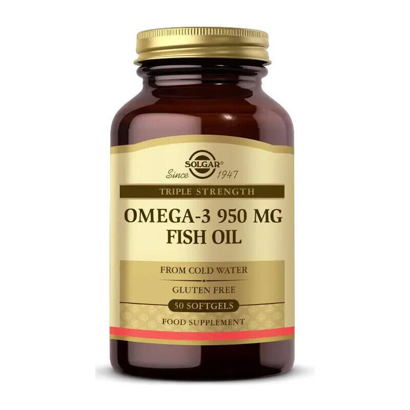Solgar Omega 3 950 mg 50 Yumuşak Jelatinli Kapsül - 1