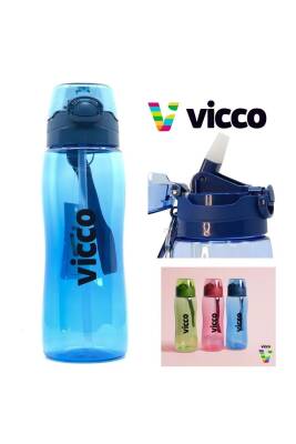 Su Matarası Kilitli Kapak Tritan Matara Suluk 750 ML MAVİ - Vicco