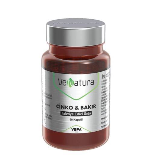 Venatura Çinko Bakır 60 Kapsül - 1