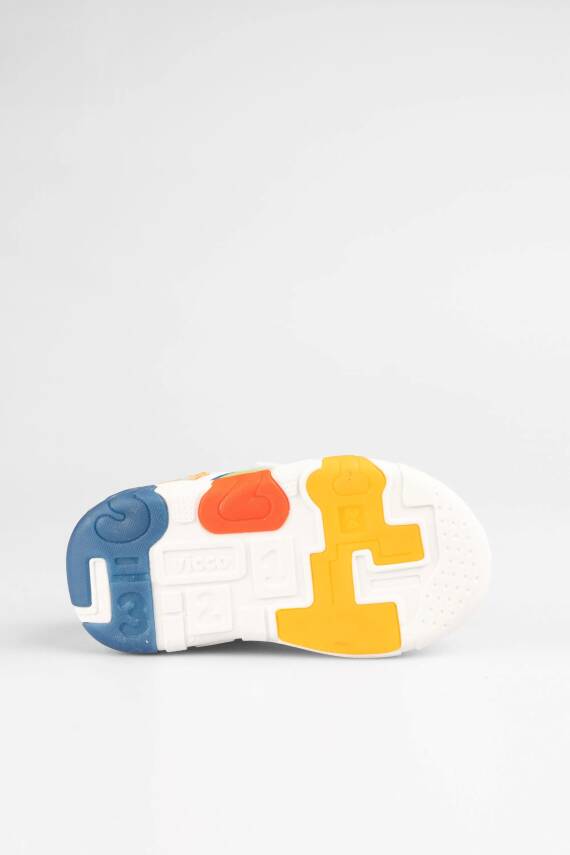 Vicco 346.B25Y.160 Number Beyaz/Mavi Ayakkabı - 6