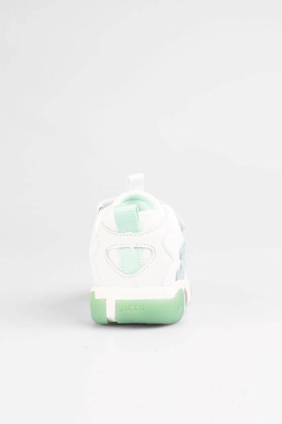 Vicco 346.B25Y.160 Number Beyaz/Mint Yeşil Ayakkabı - 4