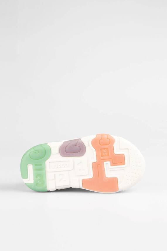 Vicco 346.B25Y.160 Number Beyaz/Mint Yeşil Ayakkabı - 6