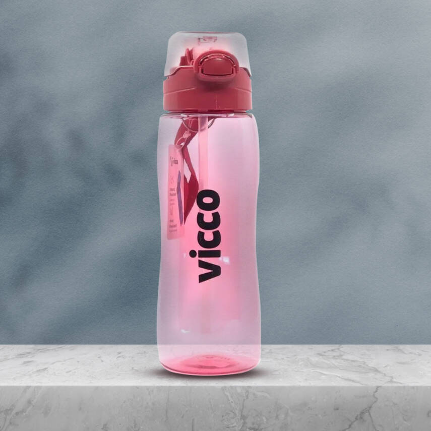 Vicco Su Matarası Kilitli Kapak Tritan Matara Suluk 750 ml Kırmızı - 1