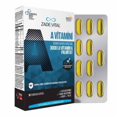 ZADE VITAL A VİTAMİNİ CAP - Zade Vital