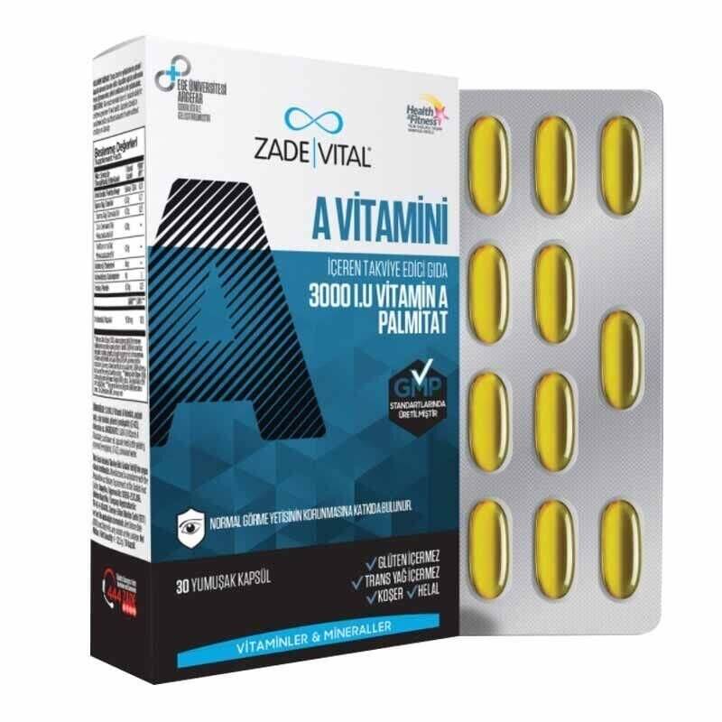 ZADE VITAL A VİTAMİNİ CAP - 1
