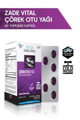 Zade Vital Çörek Otu Yağı Blister 60 Kapsül - 2