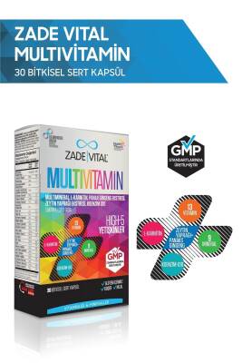 Zade Vital Multivitamin 30 Bitkisel Kapsül - 3