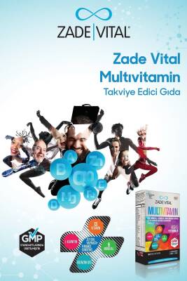 Zade Vital Multivitamin 30 Bitkisel Kapsül - 4