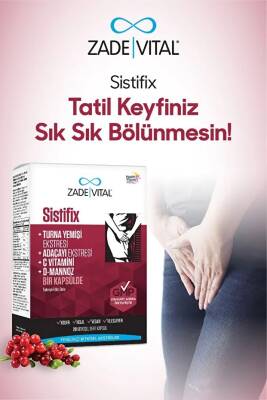 Zade Vital Sistifix Takviye Edici Gıda 20 Kapsül - 3