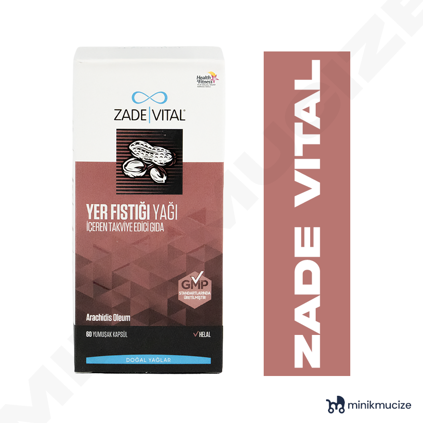 Zade Vital Yer Fıstığı Yağı 60 Yumuşak Kapsül - 2