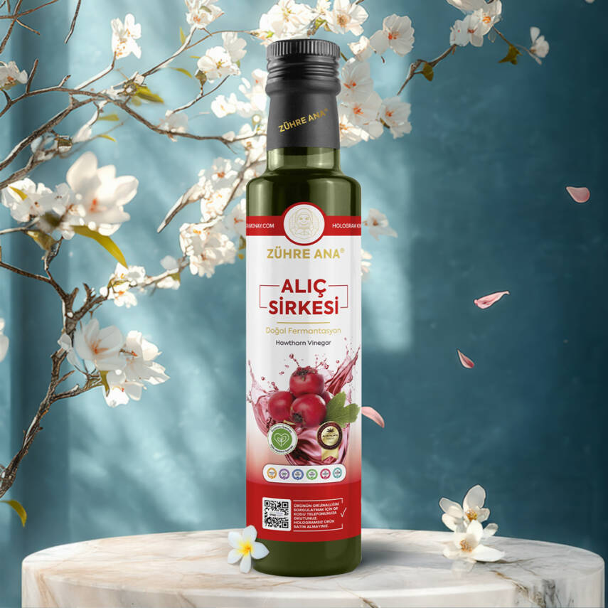 Zühre Ana Alıç Sirkesi Doğal Fermantasyon 500 ml - 1